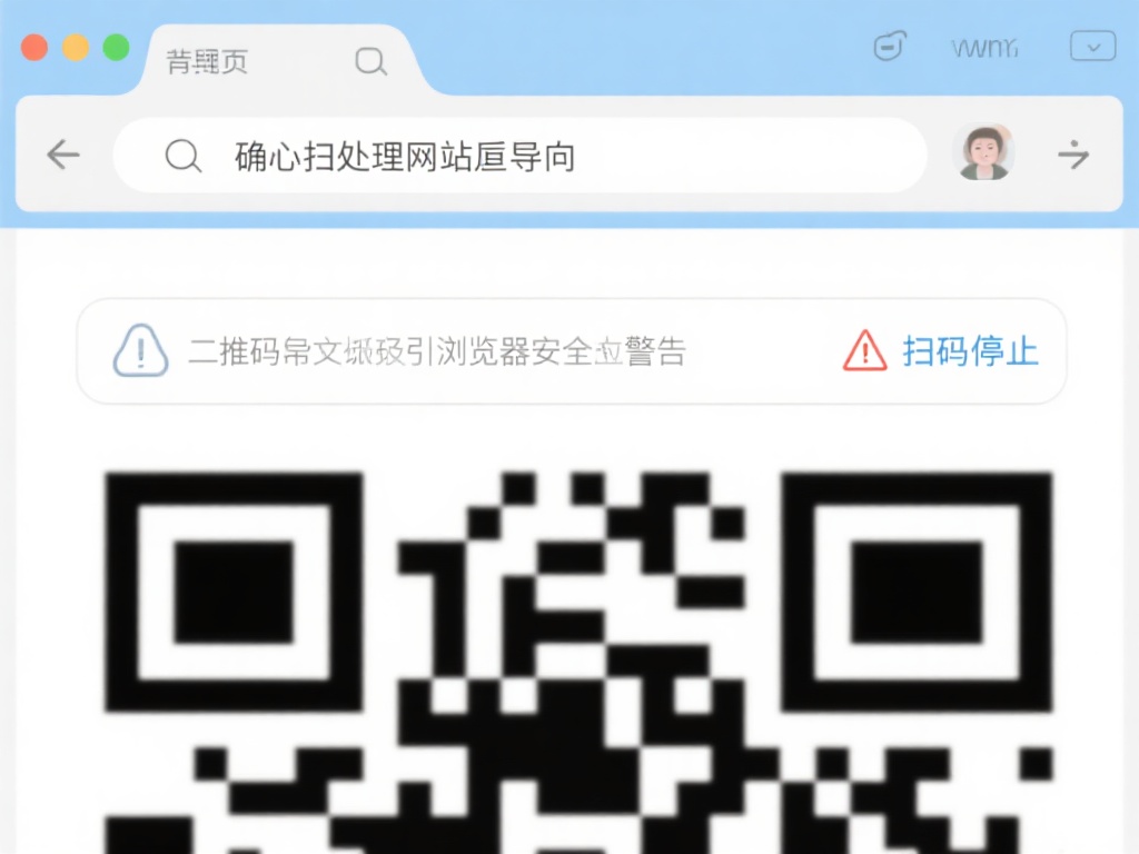 谨慎处理网站重定向：扫描二维码后，尤其是在引导至网