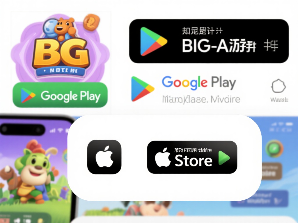 正规应用商店：如果BG大游支持移动端，通过如Goo